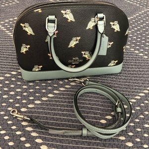 NWT Coach Party Owl Mini Sierra Satchel
